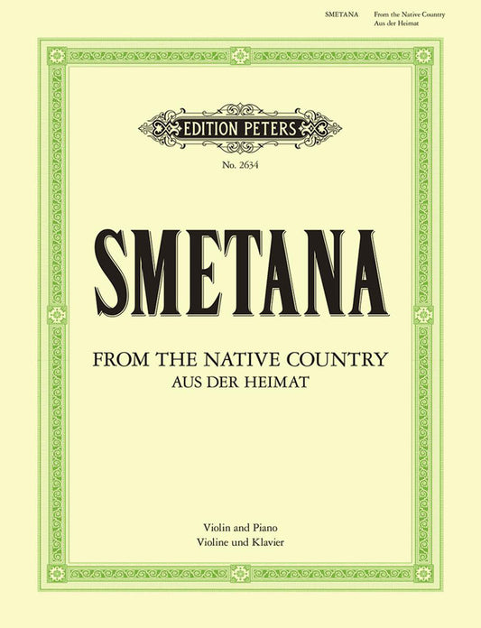 Smetana Aus der Heimat Vln PET