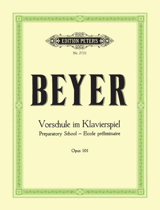 Beyer Elementary Method Op101 PET