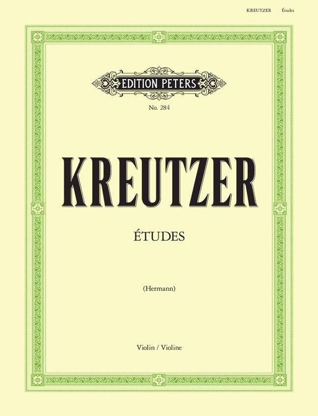 Kreutzer 42 Studies/Caprices Vln Herman
