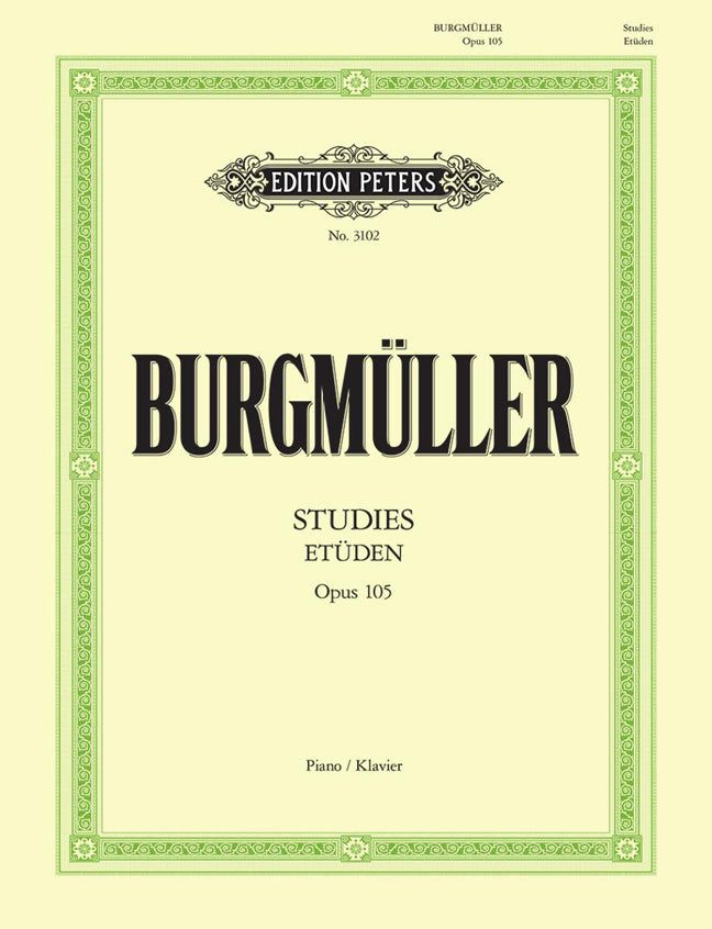 Burgmuller Studies Op105 PET Pno