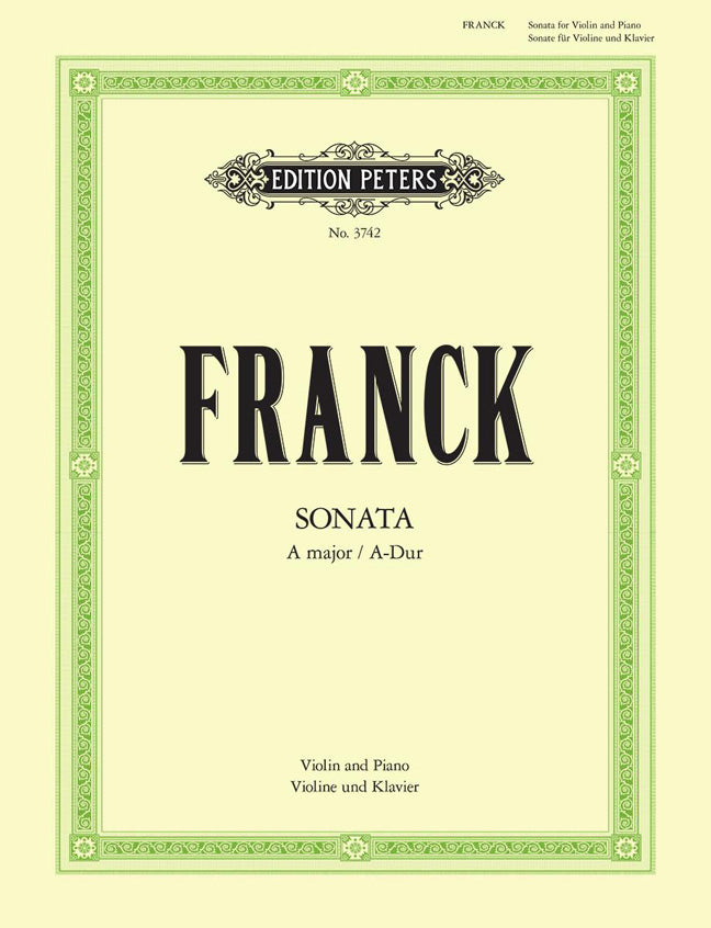 Franck Vln Sonata A maj PET