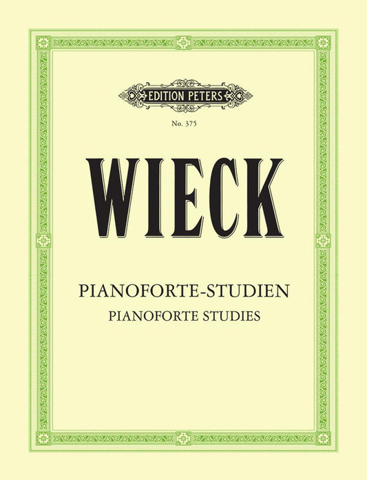 Wieck Pno Studies No375 PET