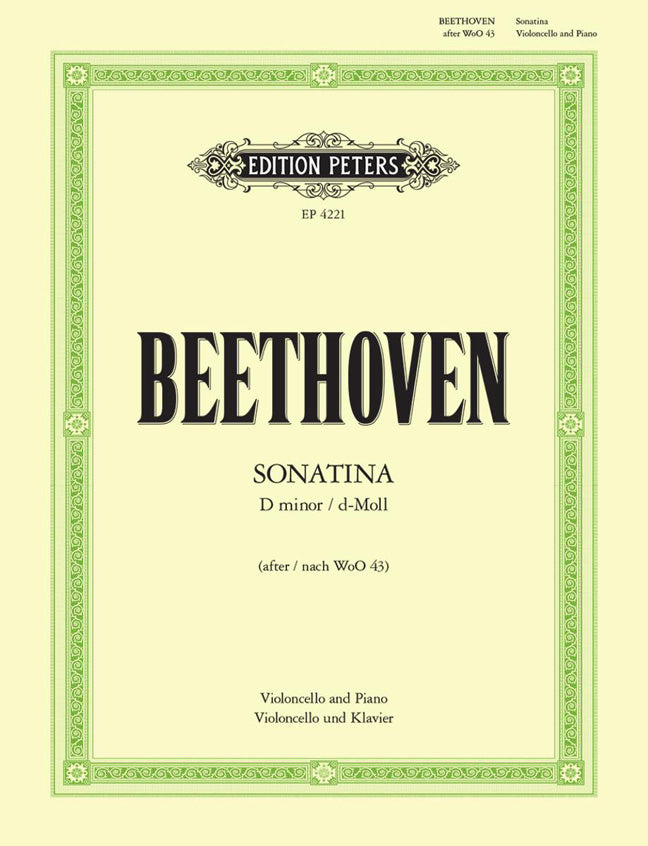 Beethoven Sonatina d min Cello PET