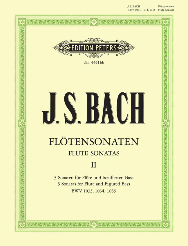 Bach Flt Sonatas Vol2 PET