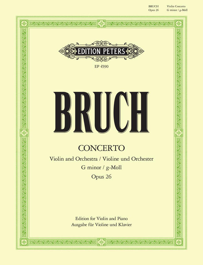 Bruch Vln Concerto Gmin Op26 PET