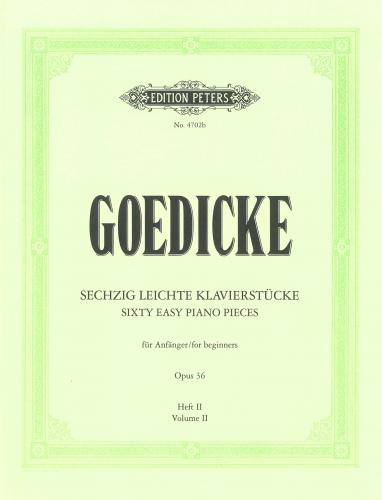 Goedicke 60 Esy Pno Pieces Op36 Vol2 PE