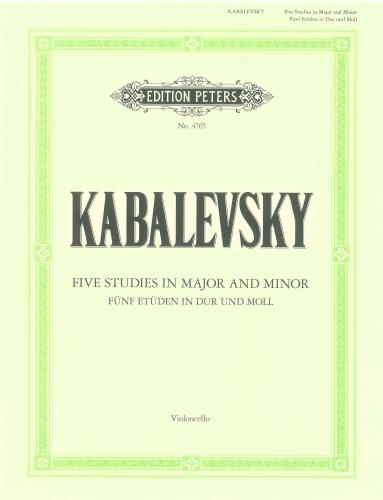 Kabalewski 5 Studies Op. 67 Violoncello