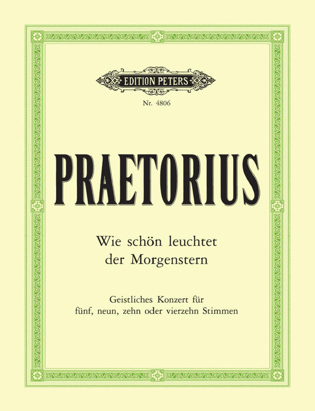 Praetorius Wie Schon Leuchtet V/S PET