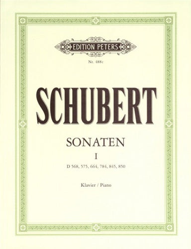 Schubert Pno Sonatas Vol1 Urtext PET