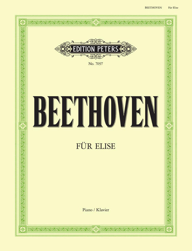 Beethoven Fur Elise Pno PET