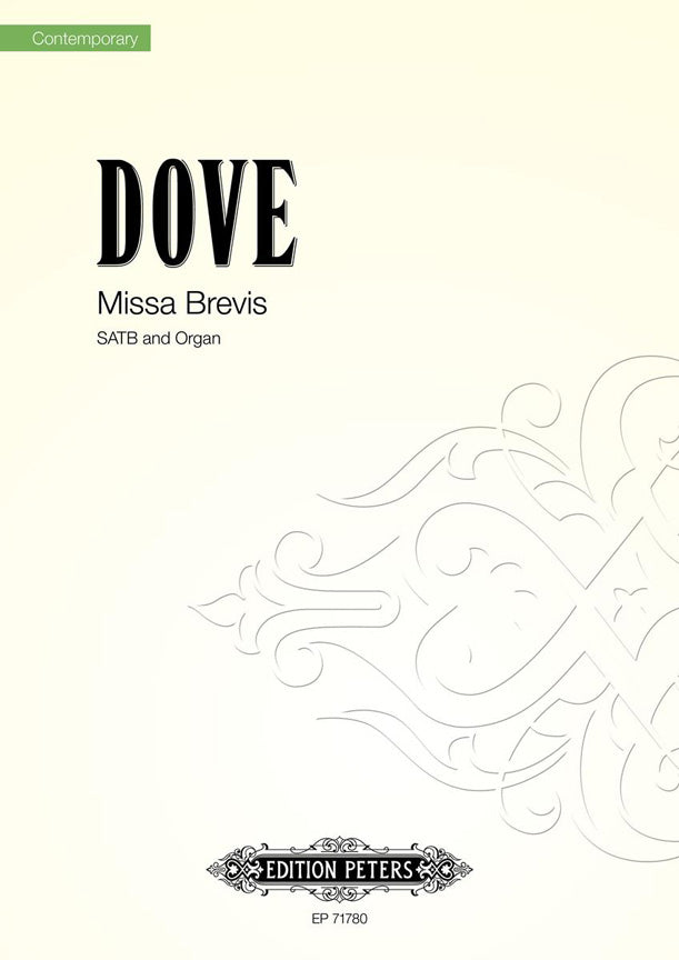 Dove Missa Brevis SATB&Org PET