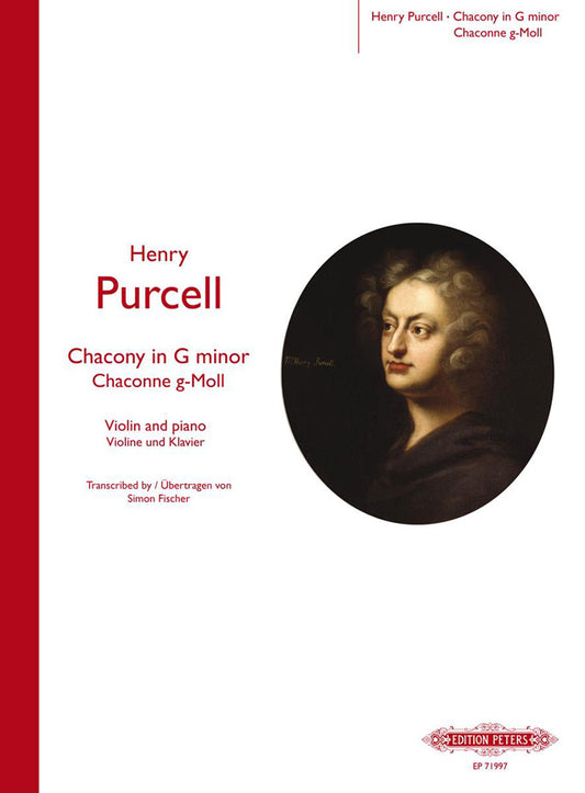 Purcell Chacony in Gmin Vln/Pno PET