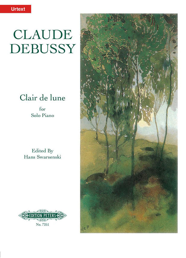 Debussy Clair de lune Pno solo PET