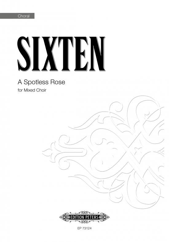 Sixten Spotless Rose SATB PET