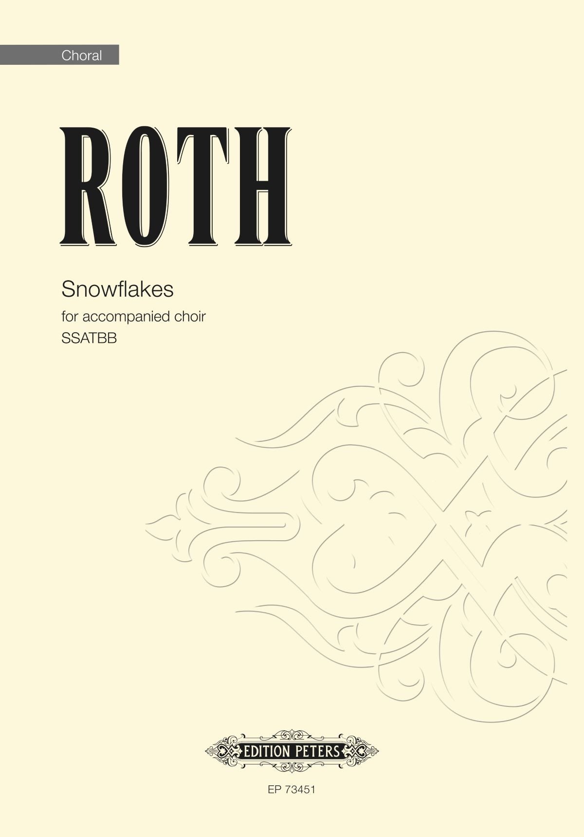 Roth Snowflakes Choral SSATBB