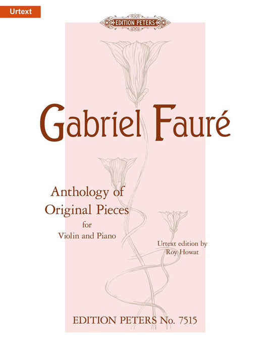 Faure Anthology Orig Pieces Vln Howat P