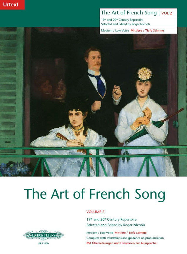 Art of French Song Vol2 Med/ Low PET