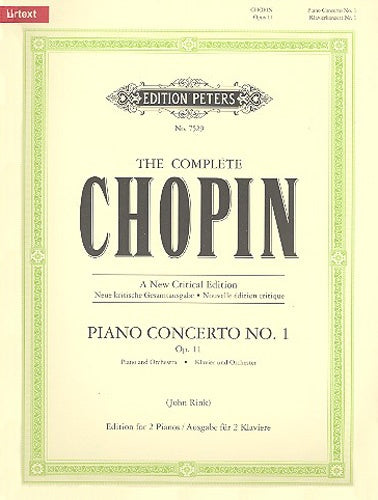 Chopin Pno Concerto No1 Op11 2Pnos PET