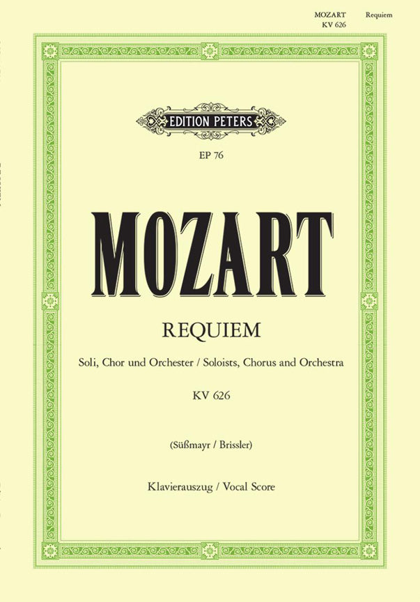 Mozart Requiem V/S K626 PET 76