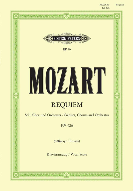 Mozart Requiem V/S K626 PET 76