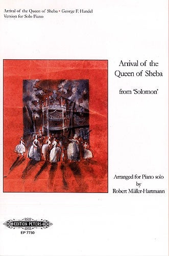 Handel Arrival of the Queen of Sheba Pn