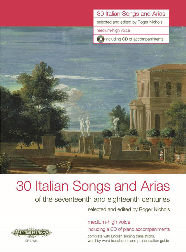 30 Italian Songs and Arias MH Voc+CD PE