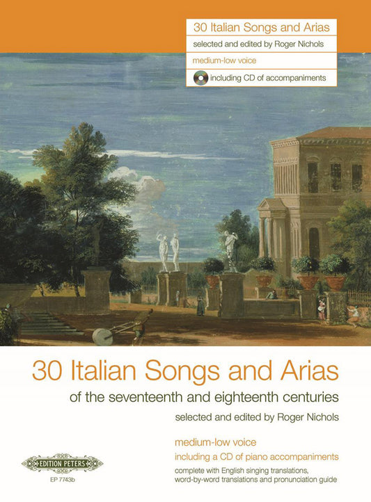 30 Italian Songs & Arias Med-Low+CD PET