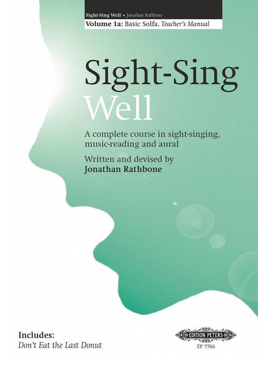 Sight Sing Well Teachers Bk Rathbone