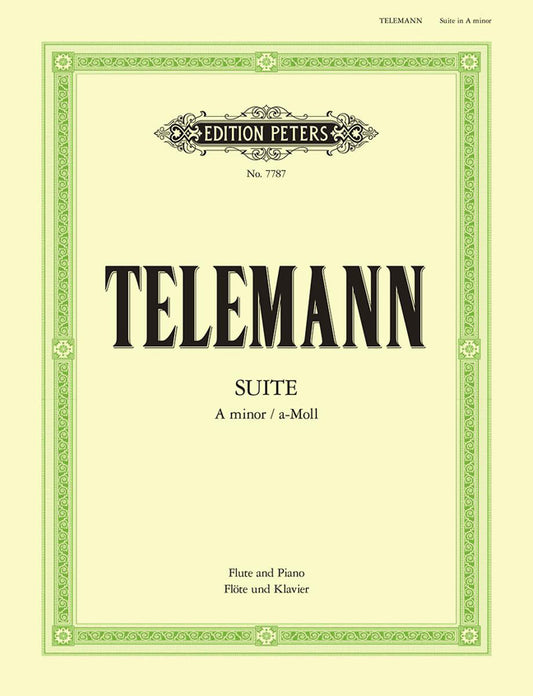 Telemann Suite in A minor Flt&Pno PET