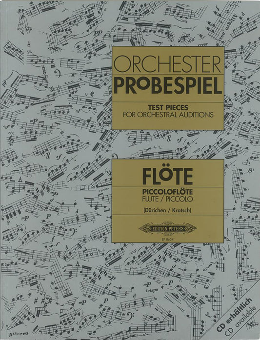 Test Pieces for Orch Aud FLUTE PET