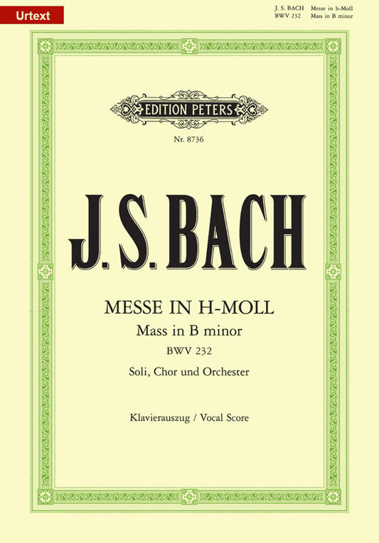 Bach Mass b minor V/S PET