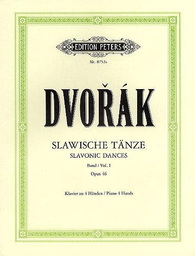 Dvorak Slavonic Dances Vol1 Op46 Pno Du