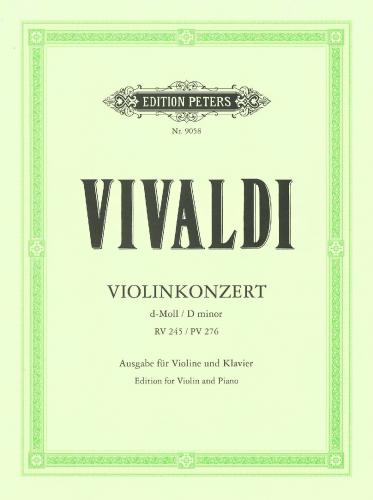 Vivaldi Vln Concerto d min RV245 PET