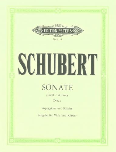 Schubert Sonate Amin D821 Vla/Pno PET