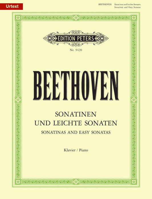 Beethoven Sonatinas & Easy Sonatas PET