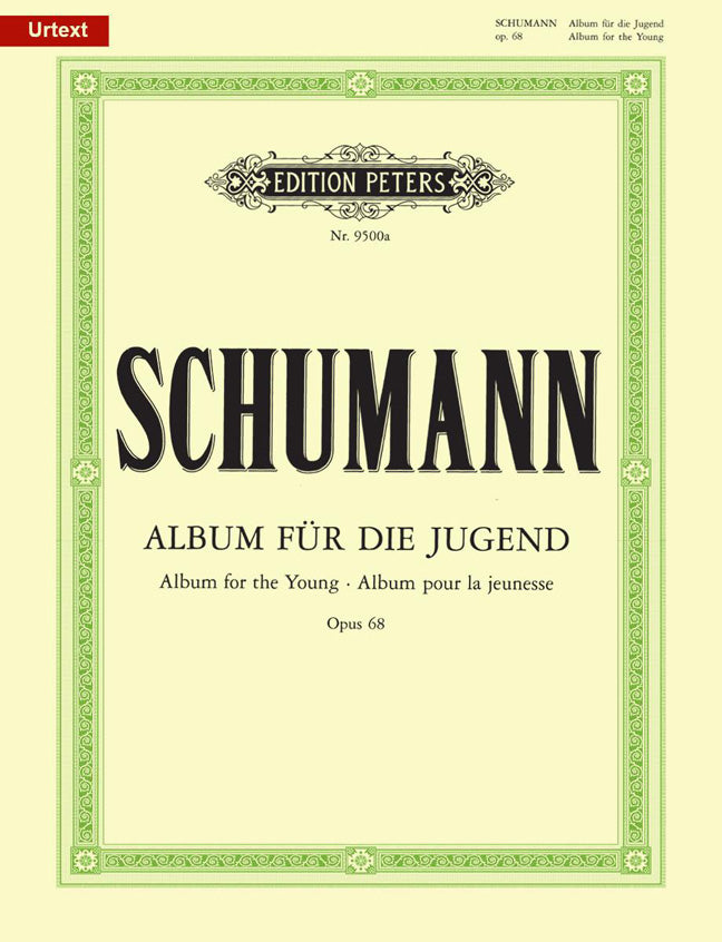 Schumann Album for the Yng Op68 Pno PET