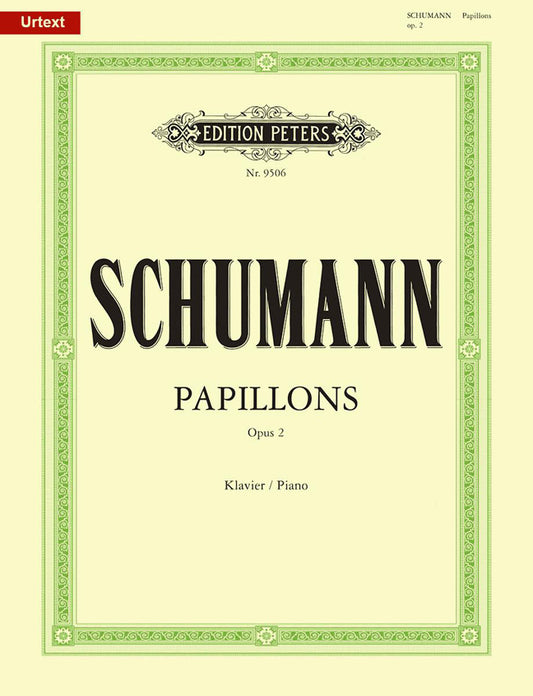 Schumann Papillons Op2 Pno PET9506