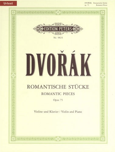 Dvorak Romantic Pieces Vln/Pno PET