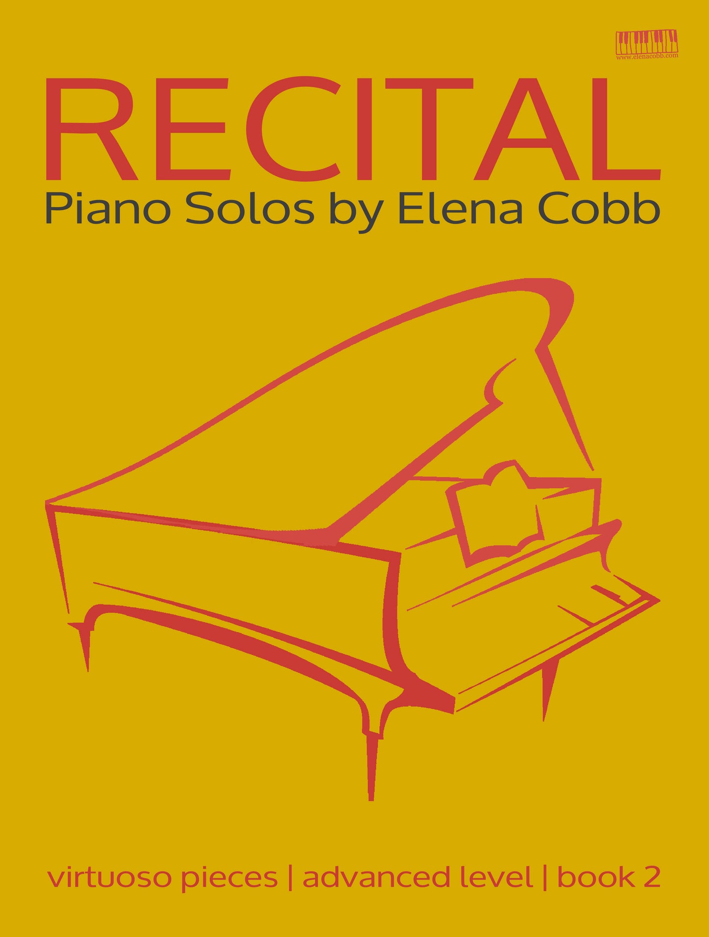 Recital Piano Solos Bk2 Advanced Elena