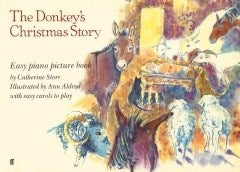 Donkeys Xmas Story Easy Pno Pict Bk FM