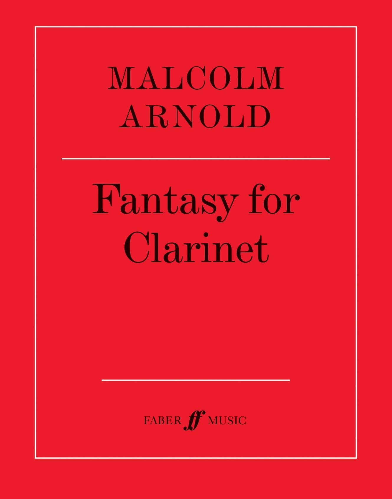 Arnold Fantasy for Clarinet Op87 FM