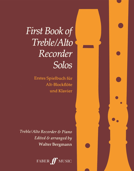 First Bk Treble Recorder Solos FM