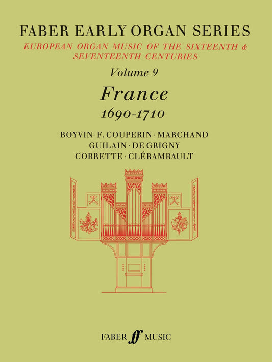 Early Organ Series France Vol9 Faber Gr