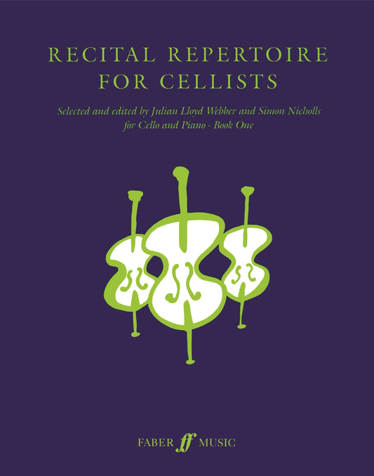 Recital Repertoire Cellists Bk1 Fab