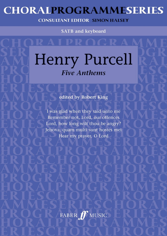Purcell Five Anthems SATB CPS FM