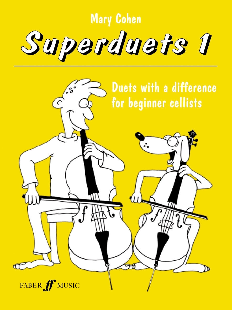 Superduets Bk1 Cello Duet Cohen Yellow