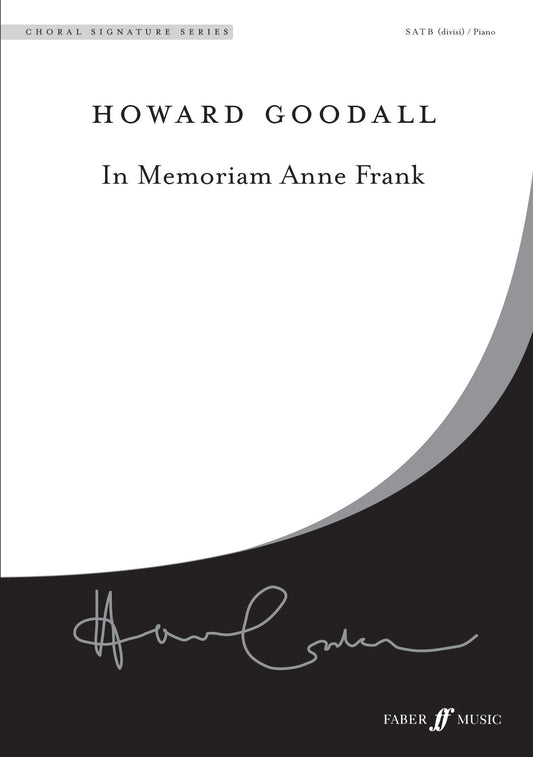 Goodall In Memoriam Anne Frank SATB CSS
