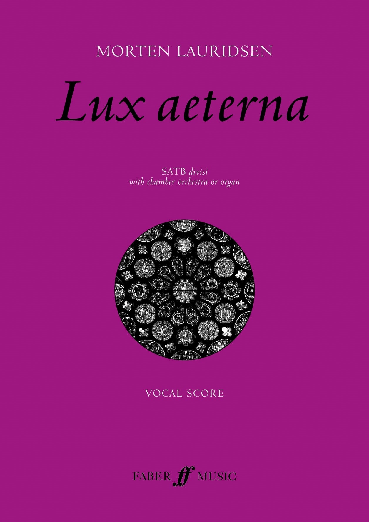 Lauridsen Lux Aeterna VS SATB FM