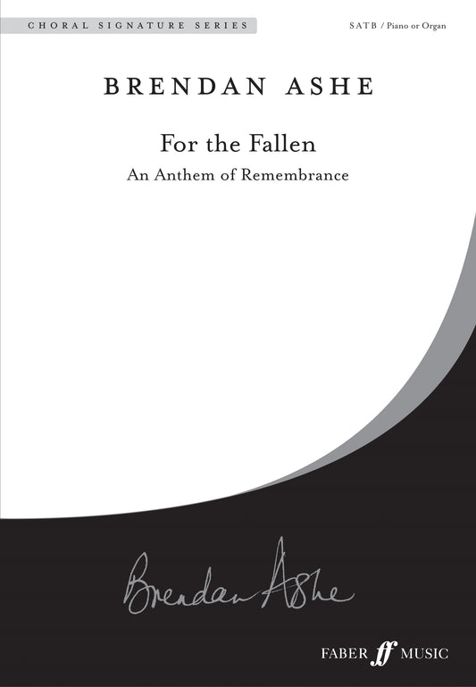 Ashe For The Fallen SATB/Pno/Org FM