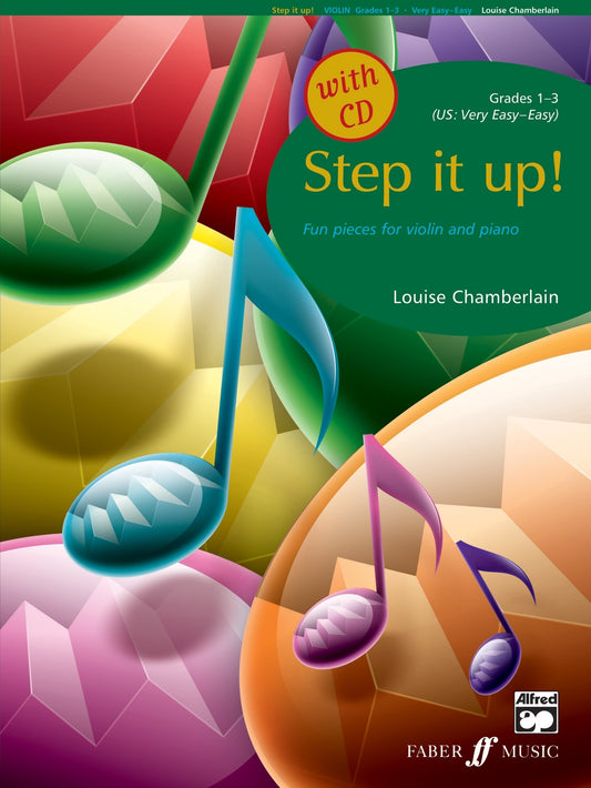 Step it up! Chamberlain Vln Gr1~3 +CD